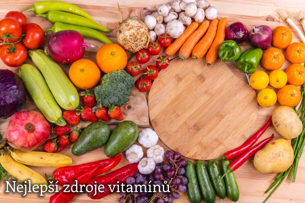 Nejlepší zdroje vitamínů: Víte, které potraviny jíst?
